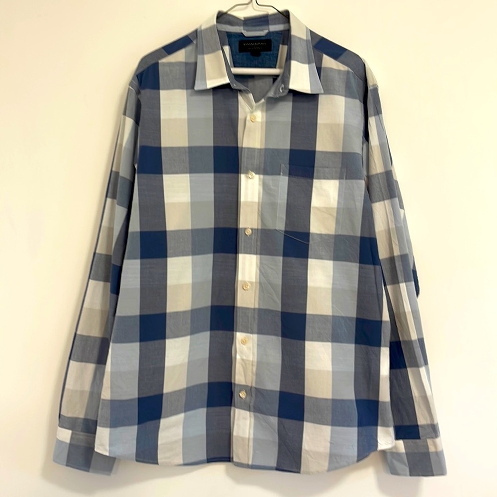 Banana republic men’s soft wash slim fit dress shirt